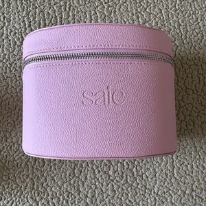 Saie Pink Cosmetic Bag